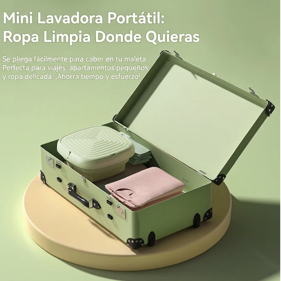 Mini Lavadora Portatil
